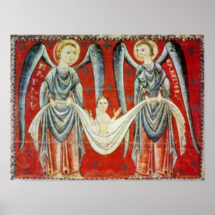 St. Gabriel und St. Raphael, c.1200 Poster