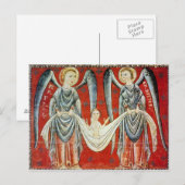 St. Gabriel und St. Raphael, c.1200 Postkarte (Vorne/Hinten)
