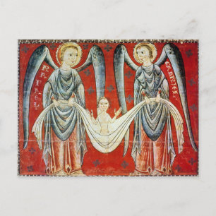 St. Gabriel und St. Raphael, c.1200 Postkarte