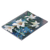 "St. Gabriel's Lilies (M 035b)" Notizblock (Linke Seite)