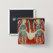 St- Gabrielund St.-RAPHAEL, c.1200 Button (Vorne & Hinten)