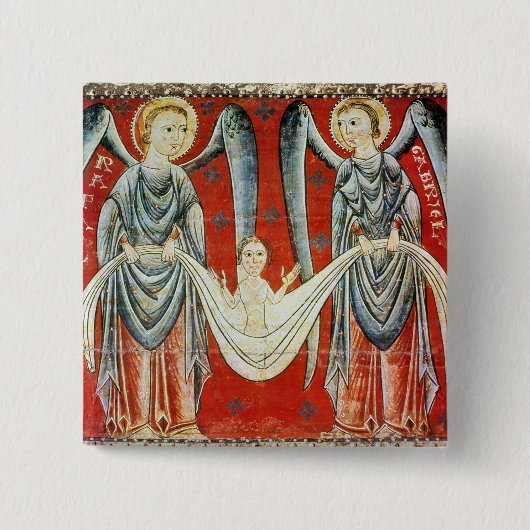 St- Gabrielund St.-RAPHAEL, c.1200 Button (Vorderseite)