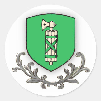 St. Gallen Runder Aufkleber