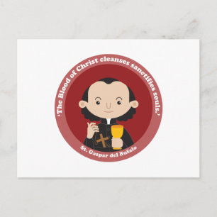 St. Gaspar del Bufalo Postkarte