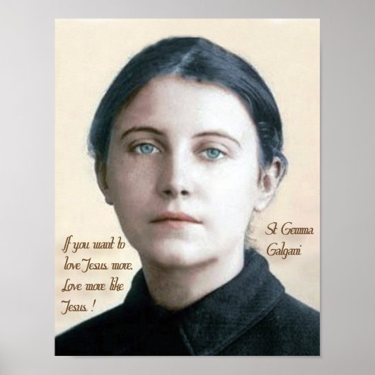 ST Gemma Galgani Poster (Vorne)