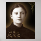 St. Gemma Galgani, Poster (Vorne)