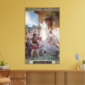 St. Genevieve Beruhigung der Pariser Leinwanddruck (Insitu (Wohnzimmer))