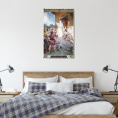 St. Genevieve Beruhigung der Pariser Leinwanddruck (Insitu (Schlafzimmer))