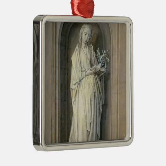 St. Genevieve, c.1479 Ornament Aus Metall (Rechts)