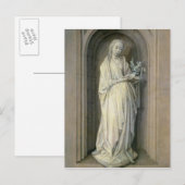 St. Genevieve, c.1479 Postkarte (Vorne/Hinten)