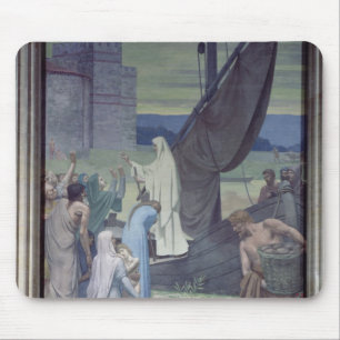 St. Genevieve, der Versorgungen holt Mousepad