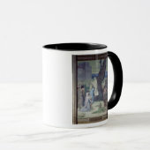 St. Genevieve, der Versorgungen holt Tasse (VorderseiteRechts)