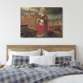 St. Genevieve Leinwanddruck (Insitu (Schlafzimmer))