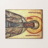St. Genevieve of Paris Orthodox Christian Icon Puzzle (Horizontal)