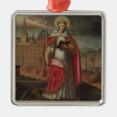 St. Genevieve Silbernes Ornament (Vorne)
