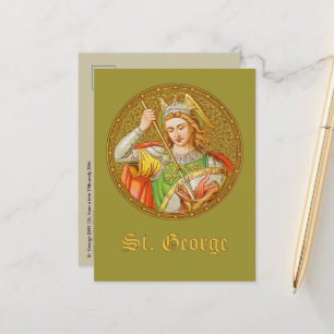 St. Georg (SNV 13) Postkarte