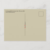 St. Georg (SNV 13) Postkarte (Rückseite)
