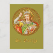 St. Georg (SNV 13) Postkarte (Vorderseite)