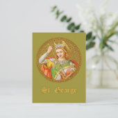 St. Georg (SNV 13) Postkarte (Stehend Vorderseite)
