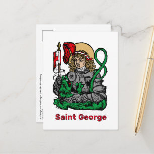 St. Georg und der Drache (Nürnberg) Postkarte