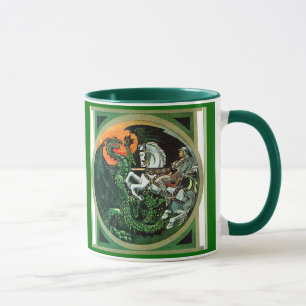 St. Georg und der Drache - Tasse