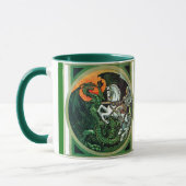 St. Georg und der Drache - Tasse (Links)