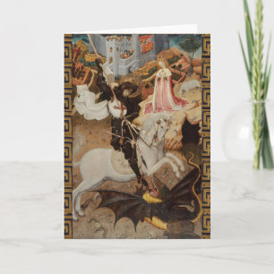 St. Georg und der Drache von Bernat Martorell Karte