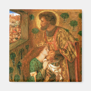 St. Georg und die Prinzessin Sabra Magnet