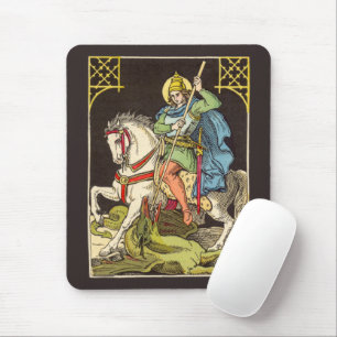 St. Georg zu Pferd (BS 01) Mousepad