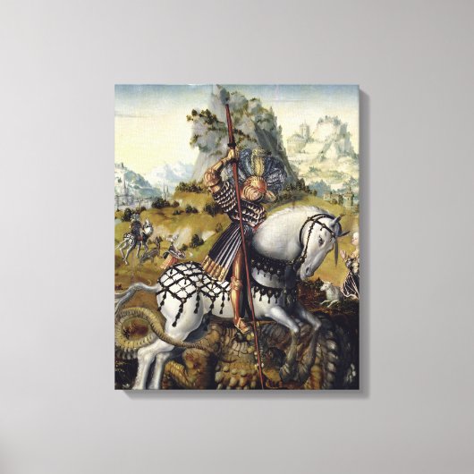 St. George 2 Leinwanddruck (Vorderseite)