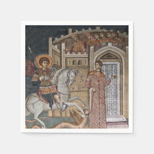 St. George am Schloss Serviette (Vorderseite)