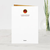 St. George and The Dragon by Bernat Martorell Karte (Rückseite)