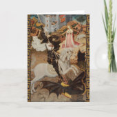 St. George and The Dragon by Bernat Martorell Karte (Vorderseite)