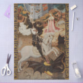 St. George and The Dragon by Bernat Martorell Seidenpapier (Basteln)