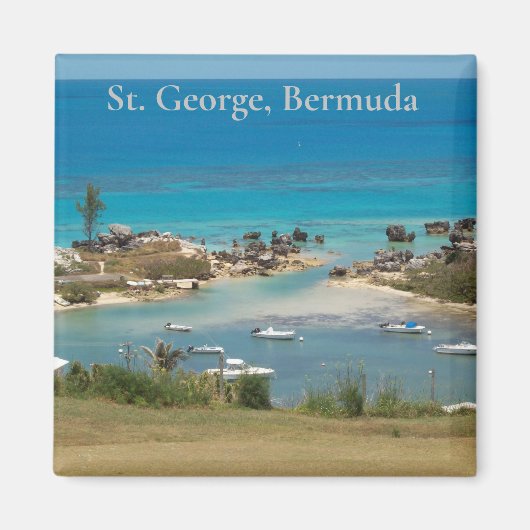 St. George Bermuda Magnet (Vorne)
