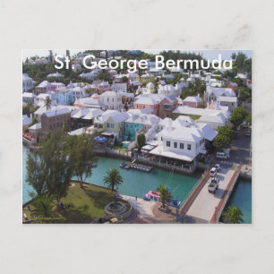 St. George Bermuda Postkarte