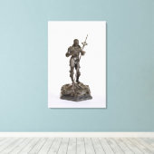 St. George (Bronze) Leinwanddruck (Insitu (Holzboden))