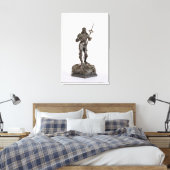 St. George (Bronze) Leinwanddruck (Insitu (Schlafzimmer))