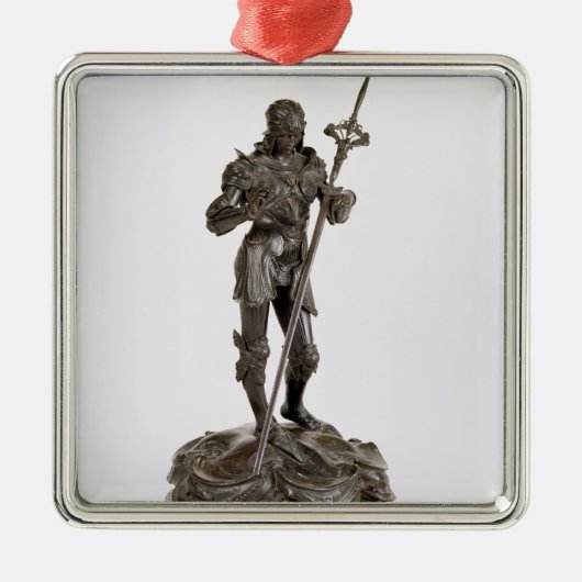 St George (Bronze) Ornament Aus Metall (Vorne)
