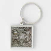 St George, das den Drachen kämpft Schlüsselanhänger (Vorne)