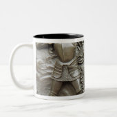 St George, das den Drachen kämpft Zweifarbige Tasse (Links)