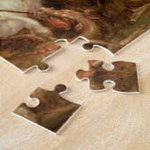 St George, das den Drachen, (Öl, tötet auf Platte) Puzzle (Seite)