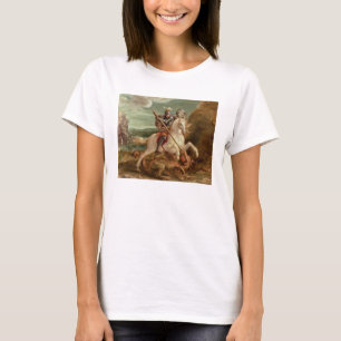 St George, das den Drachen, (Öl, tötet auf Platte) T-Shirt