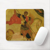St George, das den Drachen tötet Mousepad (Mit Mouse)