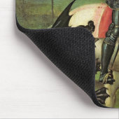 St George, das mit dem Drachen kämpft Mousepad (Ecke)