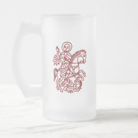 St George Drache Jerusalem Kreuz Heritage Tattoo