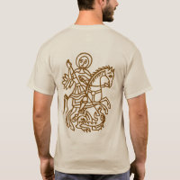 St George Drache Jerusalem Kreuz Heritage Tattoo