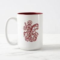 St George Drache Jerusalem Kreuz Heritage Tattoo