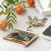 ST. GEORGE, DRAGON UND DRUCK SCHLÜSSELANHÄNGER (Seite)