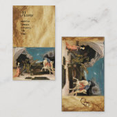 ST. GEORGE-, DRAGON- UND DRUCKESPEICHERMonogramm Visitenkarte (Vorne/Hinten)